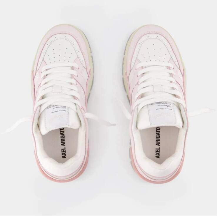 Axel Arigato Roze Witte Area Lo Sneakers Roze Dames