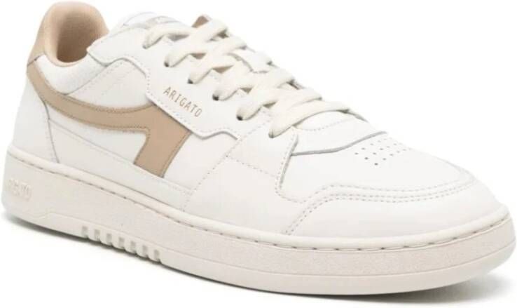 Axel Arigato Witte Suède Casual Gestreepte Sneaker White Heren