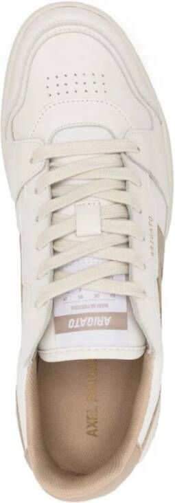 Axel Arigato Witte Suède Casual Gestreepte Sneaker White Heren