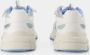 Axel Arigato Oversize Wit Blauw Dusty Leren Sneakers Wit Dames - Thumbnail 10