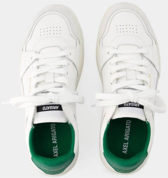 Axel Arigato Blanc Sneakers Stijlvolle witte en groene sneakers Wit Dames