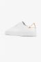 Axel Arigato Wit Goud Contrast Sneakers Leer White Dames - Thumbnail 4