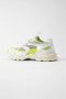 Axel Arigato Low-Top Sneakers Dames Marathon Runner Wit Groen in wit - Thumbnail 4