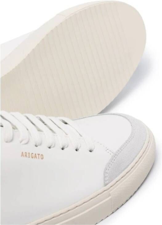 Axel Arigato Witte Leren Sneakers Wit Heren