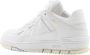 Axel Arigato Leren geperforeerde sneakers voor heren White Heren - Thumbnail 11