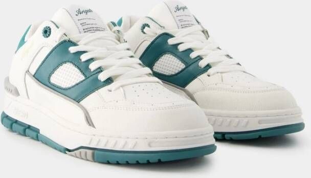 Axel Arigato Witte Jade Leren Sneakers Area Lo Wit Heren