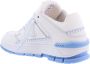 Zzzgelöscht Low-Top Sneakers AXEL ARIGATO Area Low in White Blue in wit - Thumbnail 7