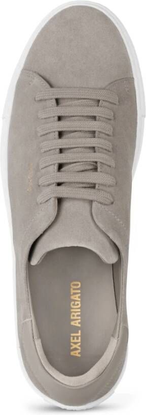 Axel Arigato Suede Sneakers voor een schone look Gray Heren