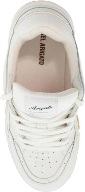 Axel Arigato Vintage Basketbal Stijl Leren Sneakers White Dames
