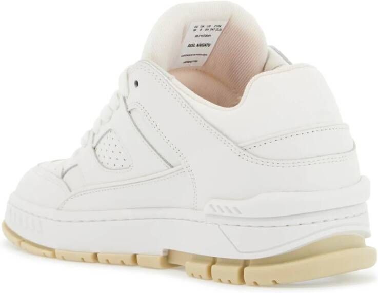 Axel Arigato Vintage Basketbal Stijl Leren Sneakers White Dames