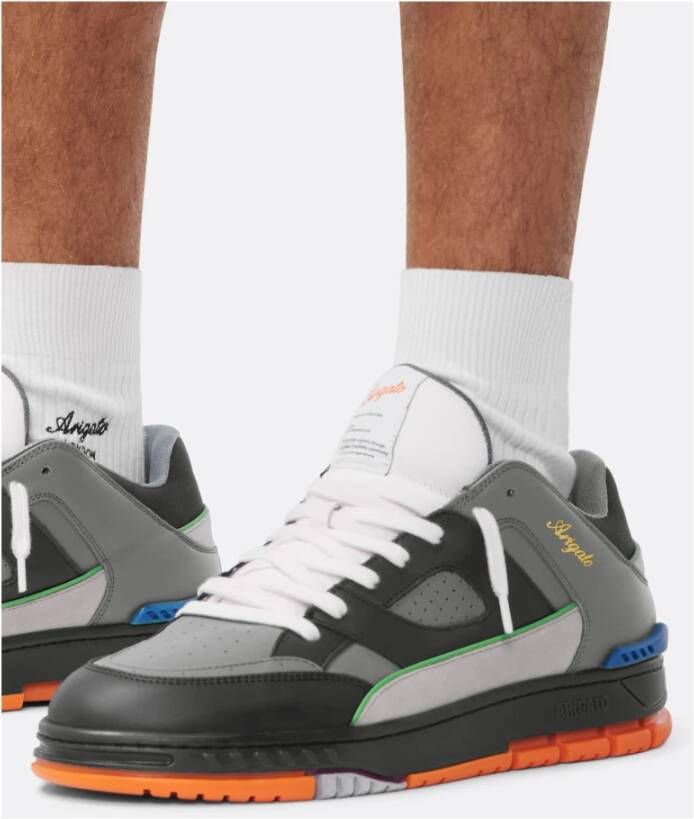 Axel Arigato Vintage Basketbalstijl Sneaker Gray Heren