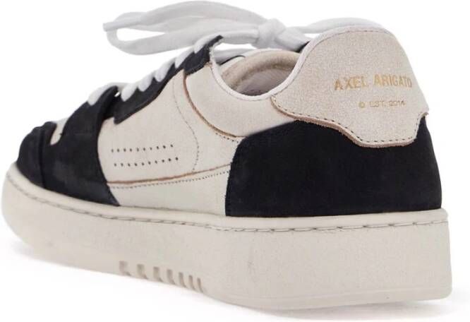 Axel Arigato Vintage-geïnspireerde Leren Sneakers met Logo Beige Dames