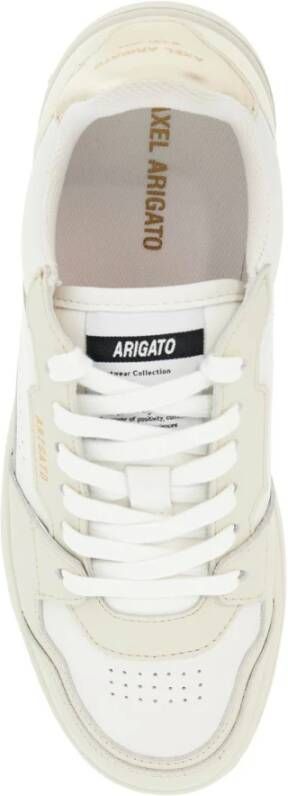 Axel Arigato Vintage-geïnspireerde Leren Sneakers met Logo White Dames