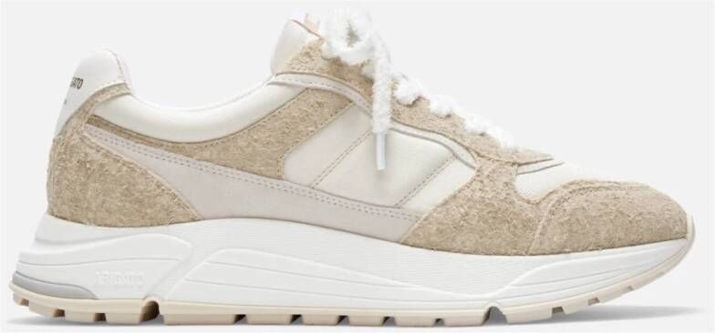 Axel Arigato Vintage-geïnspireerde Rush Sneaker met gedurfde kleuren Beige Heren