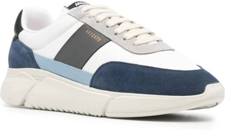 Axel Arigato Vintage Genesis Sneakers Blauw Leer Multicolor Heren