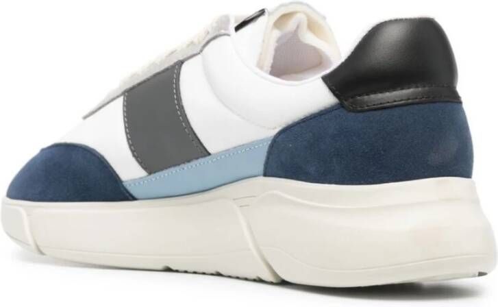 Axel Arigato Vintage Genesis Sneakers Blauw Leer Multicolor Heren