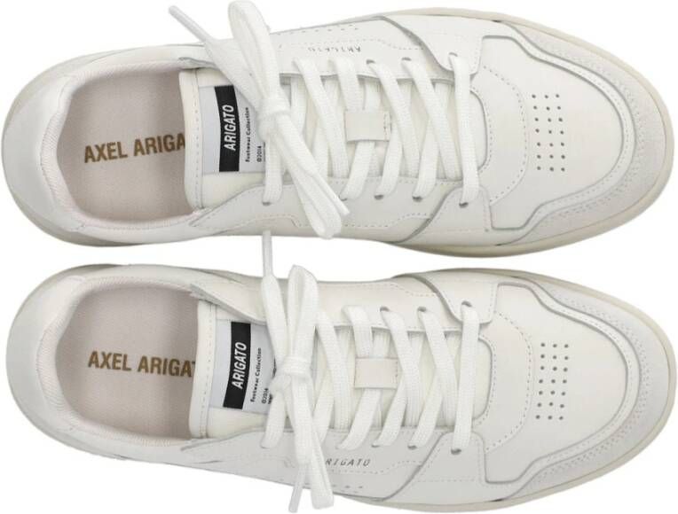Axel Arigato Vintage Stijl Wit Suède Sneaker