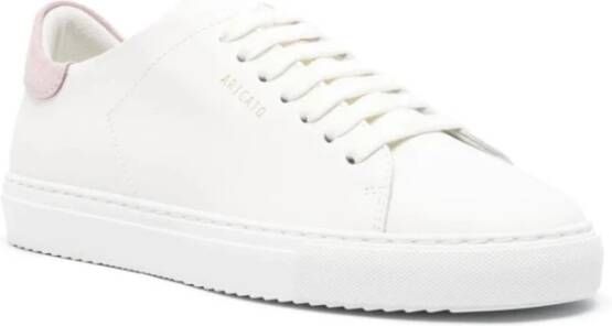 Axel Arigato Wit Roze Clean 90 Sneaker White Dames