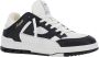 Axel Arigato Monogram Patch Leren Sneakers Platte Zool Black Heren - Thumbnail 13