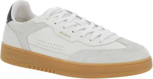 Axel Arigato Witte lage sneakers met logo White Heren