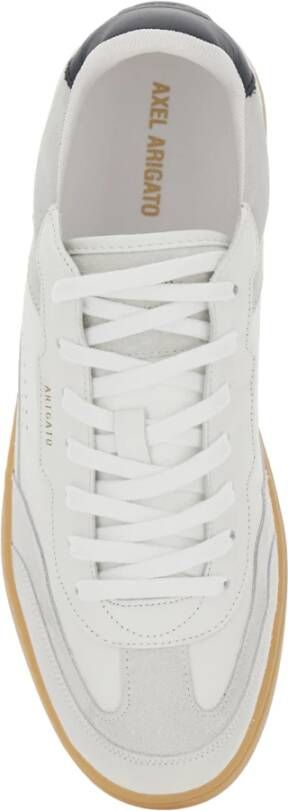 Axel Arigato Witte lage sneakers met logo White Heren