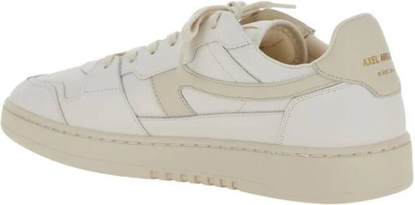 Axel Arigato Witte lage sneakers met logo White Heren