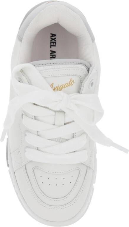Axel Arigato Witte lage top leren sneakers