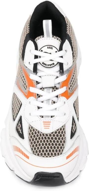 Axel Arigato Witte Leren Casual Sneakers White Dames