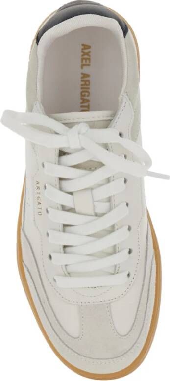 Axel Arigato Witte Leren Lage Sneakers White Dames