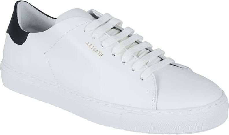 Axel Arigato Witte Leren Lage Sneakers White Heren