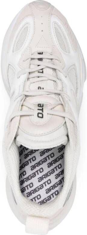 Axel Arigato Witte Leren Runner Sneakers