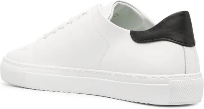 Axel Arigato Witte Leren Sneakers met Gouden Detail White Heren