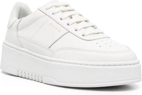 Axel Arigato Witte Leren Sneakers met Logo Detail