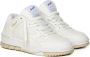 Axel Arigato Vintage Basketbal Stijl Leren Sneakers White - Thumbnail 3