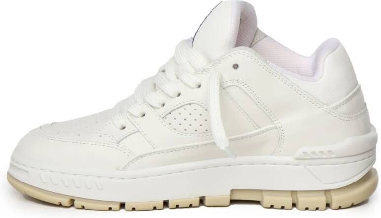 Axel Arigato Witte Sneakers met Gouden Logo White Dames