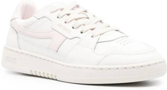 Axel Arigato Witte Sneakers met Logo Patch en Goudkleurige Letters White Dames