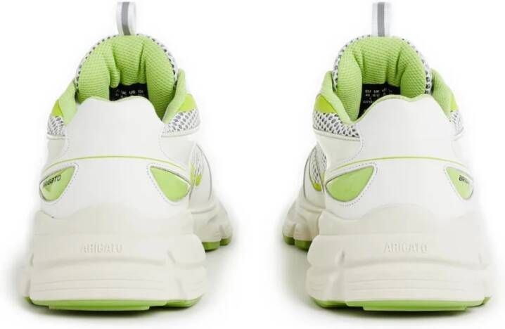 Axel Arigato Witte Limoen Marathon Runner Sneakers White Dames