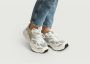 Axel Arigato Jaren Negentig Stijl Wit Zilver Leren Sneakers Multicolor Dames - Thumbnail 10