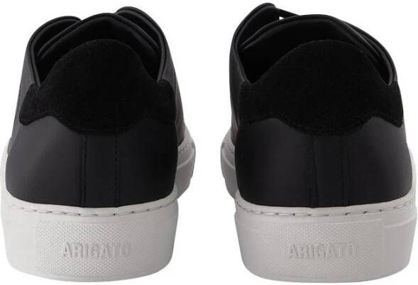 Axel Arigato Zwarte leren lage sneaker