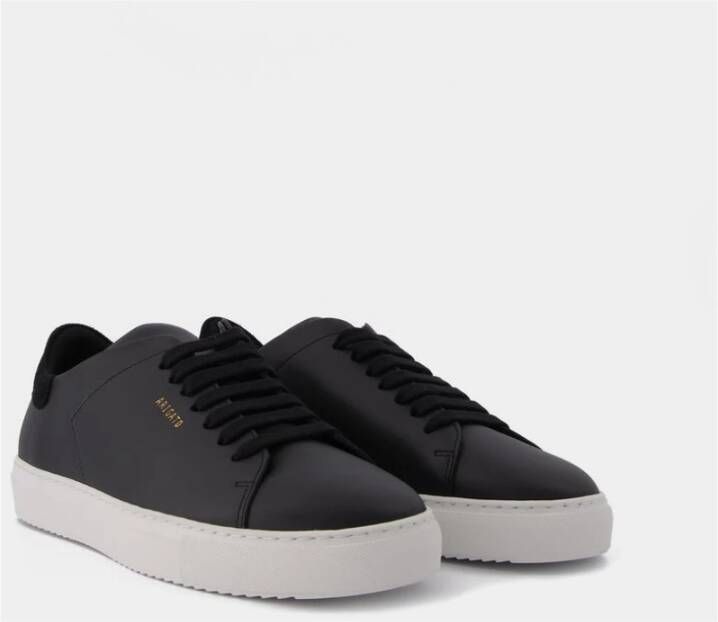 Axel Arigato Zwarte Leren Sneakers Clean 90 Black Heren