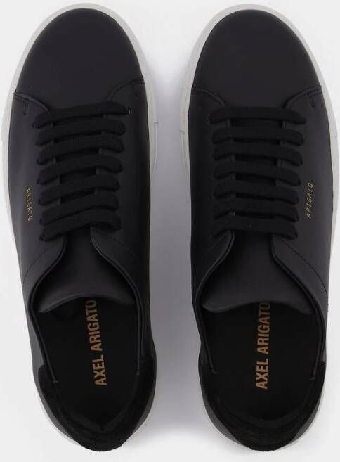 Axel Arigato Zwarte Leren Sneakers Clean 90 Black Heren