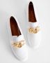 Babouche Loafers Dicht Model White Dames - Thumbnail 4