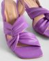 Babouche Sandalen met hak Anne-1 Purple Dames - Thumbnail 4