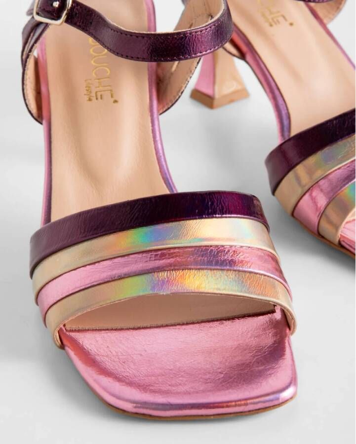 Babouche Sandaletten met hak Nova-17 Multicolor Dames