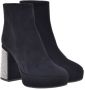 Baldinini Ankle boot in black suede Zwart Dames - Thumbnail 3