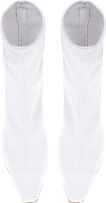 Baldinini Ankle boot in white eco-leather White Dames