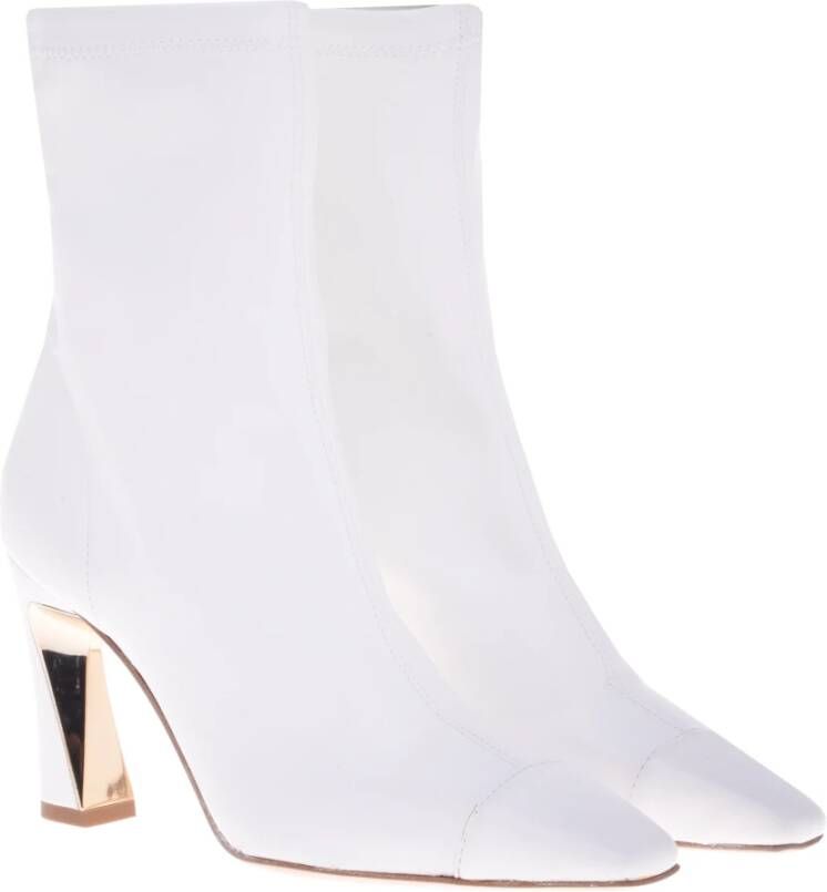 Baldinini Ankle boot in white eco-leather White Dames