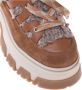 Baldinini Ankle boots in leather suede and eco-sheepskin Multicolor Dames - Thumbnail 4