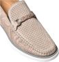 Baldinini Beige perforated suede loafer - Thumbnail 2