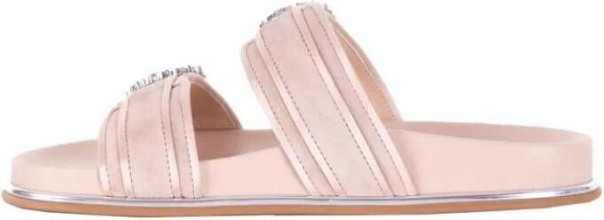 Baldinini Beige Suède Slippers